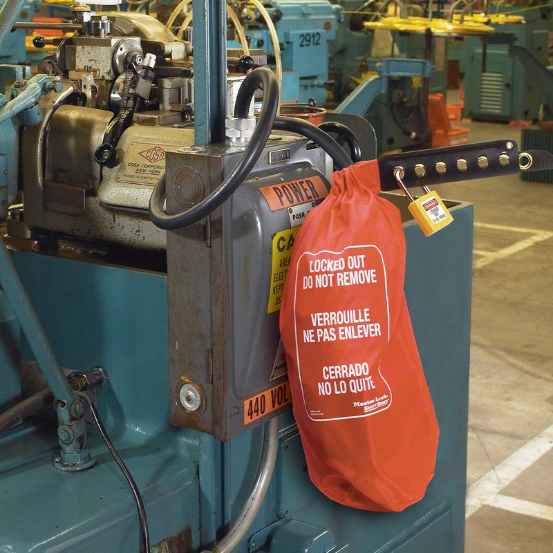 Master Lock 453L Lockout Tagout Oversized Plug & Hoist Control Cover - Image 5